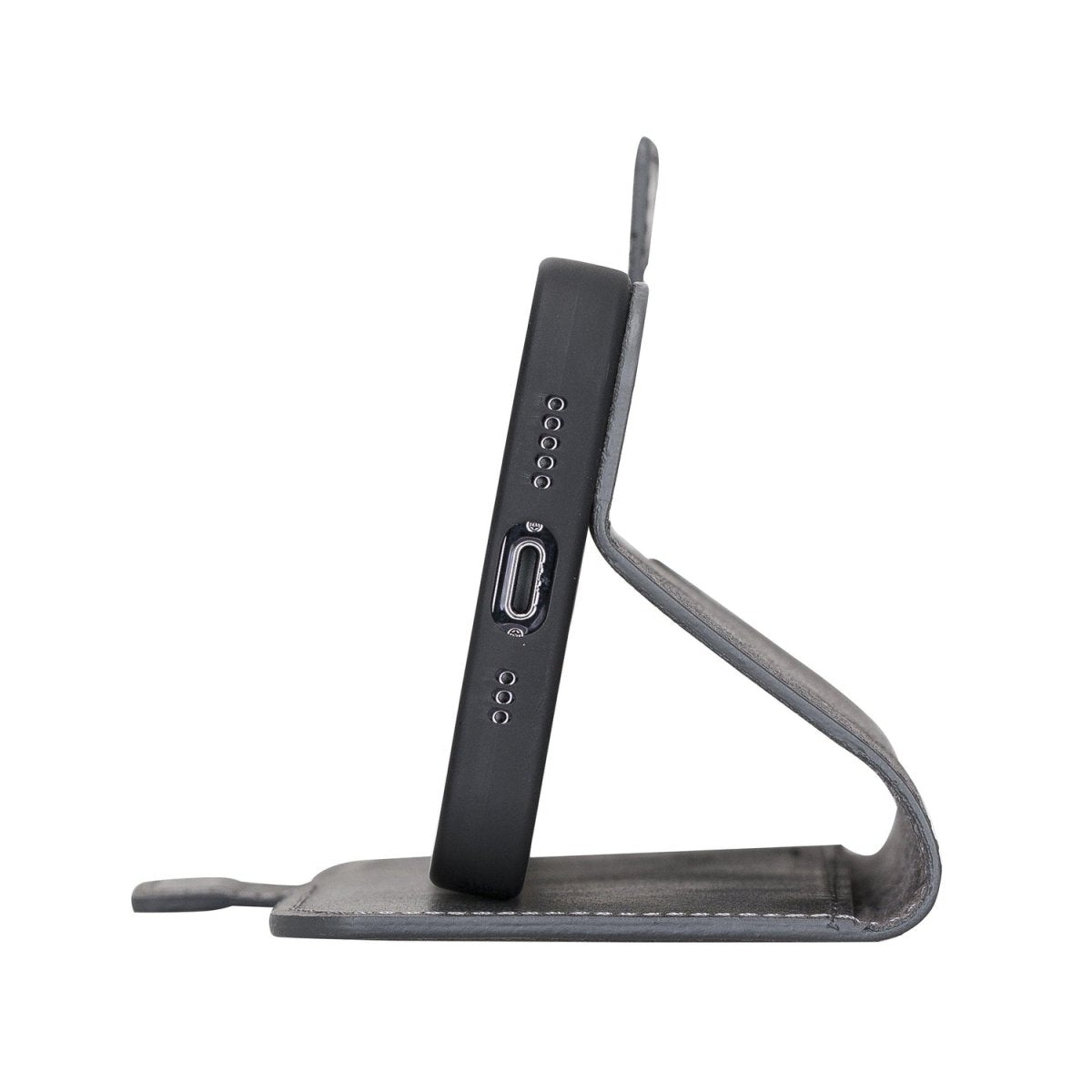 Bayelon iPhone 13 Pro Leather Flip Cover Wallet Case with Kickstand