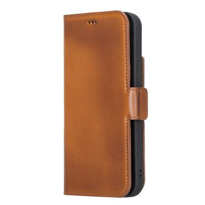 Bayelon iPhone 13 Pro Max Leather Flip Cover Wallet Case with Kickstand