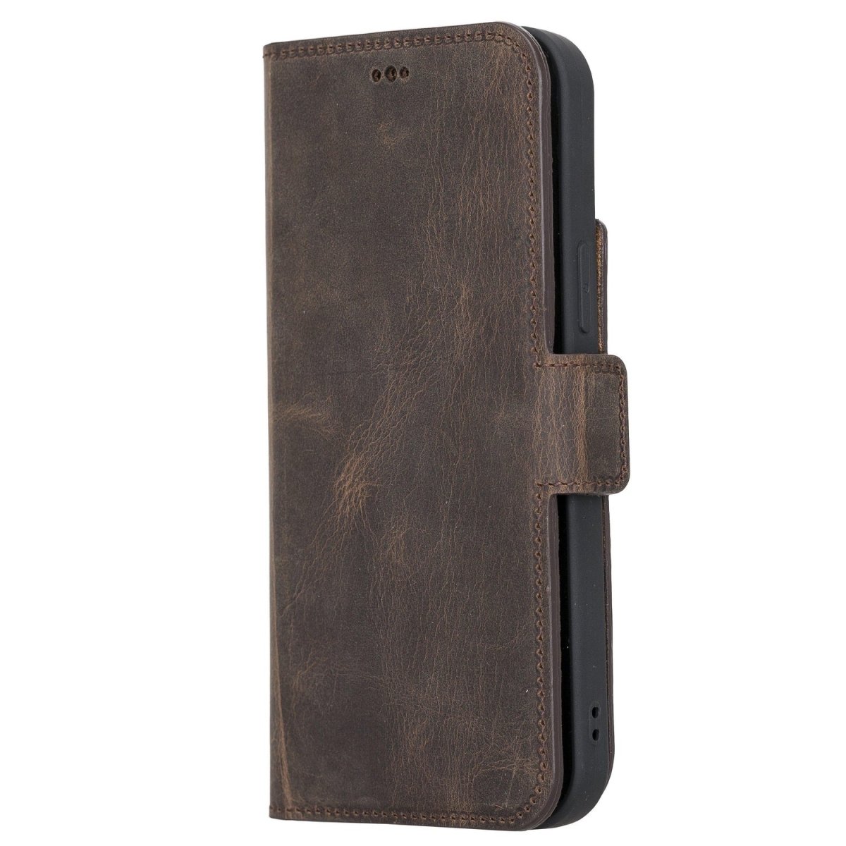 Bayelon iPhone 13 Pro Max Leather Flip Cover Wallet Case with Kickstand