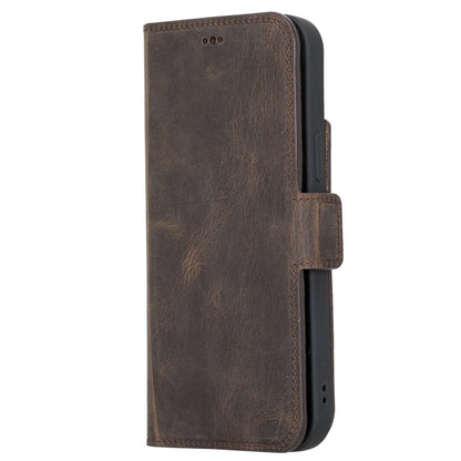 Bayelon iPhone 13 Pro Max Leather Flip Cover Wallet Case with Kickstand