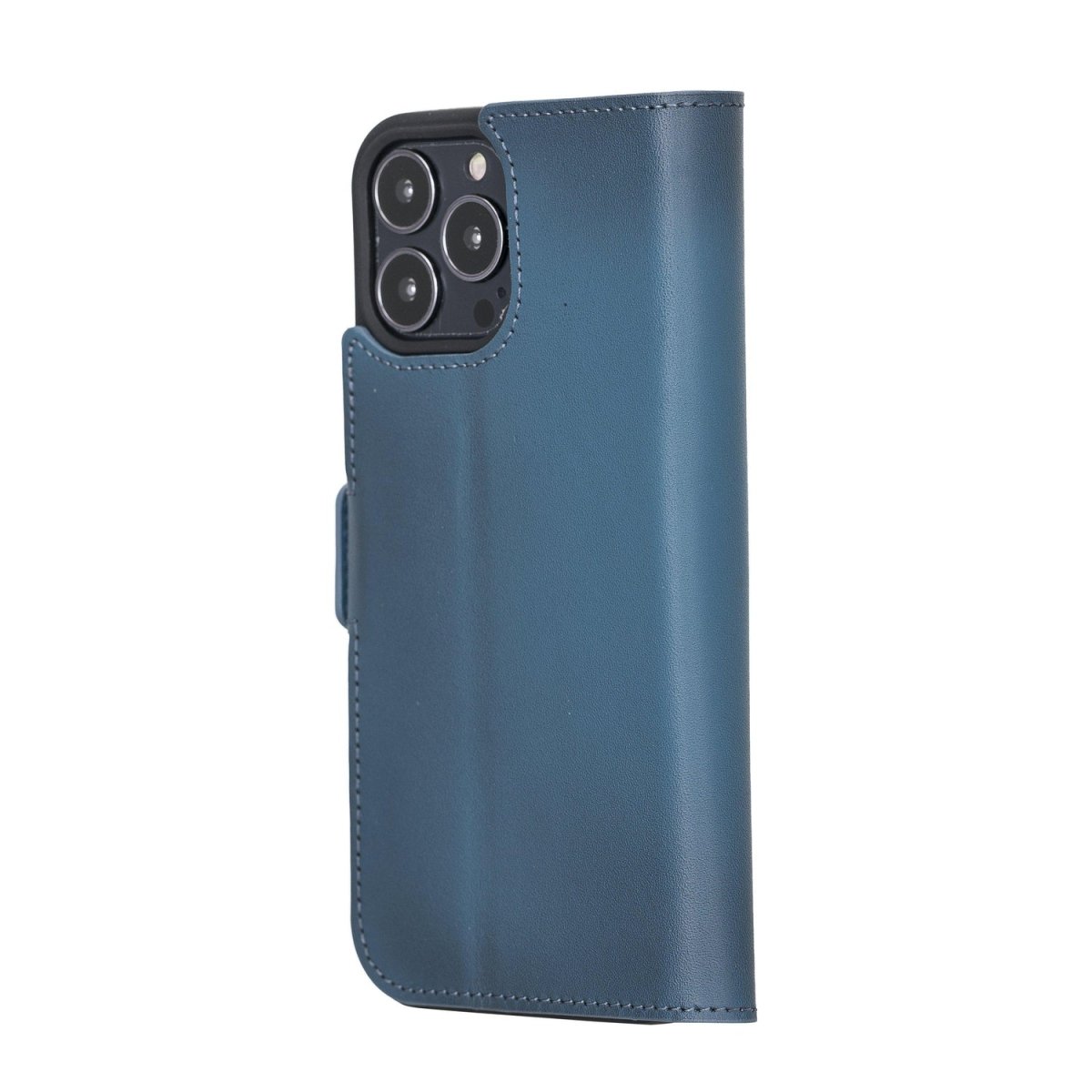 Bayelon iPhone 13 Pro Max Leather Flip Cover Wallet Case with Kickstand