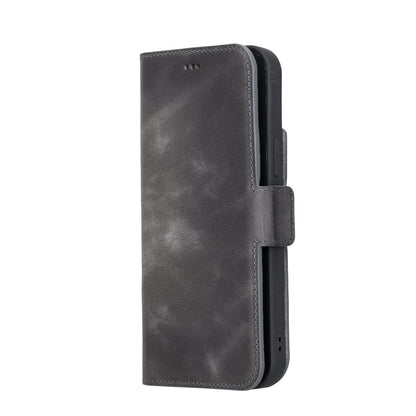 Bayelon iPhone 13 Pro Max Leather Flip Cover Wallet Case with Kickstand