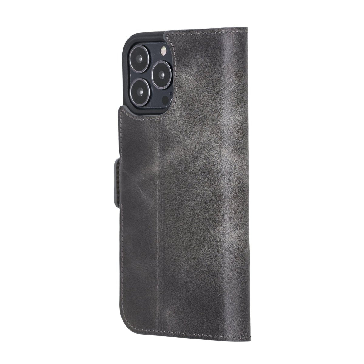 Bayelon iPhone 13 Pro Max Leather Flip Cover Wallet Case with Kickstand