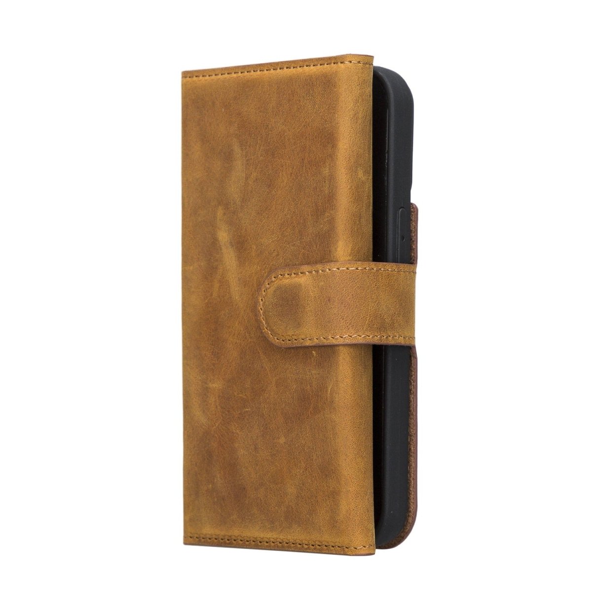 Bayelon iPhone 13 Pro Trifold Leather Wallet Case