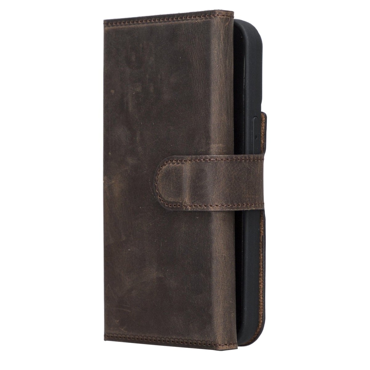 Bayelon iPhone 13 Pro Trifold Leather Wallet Case