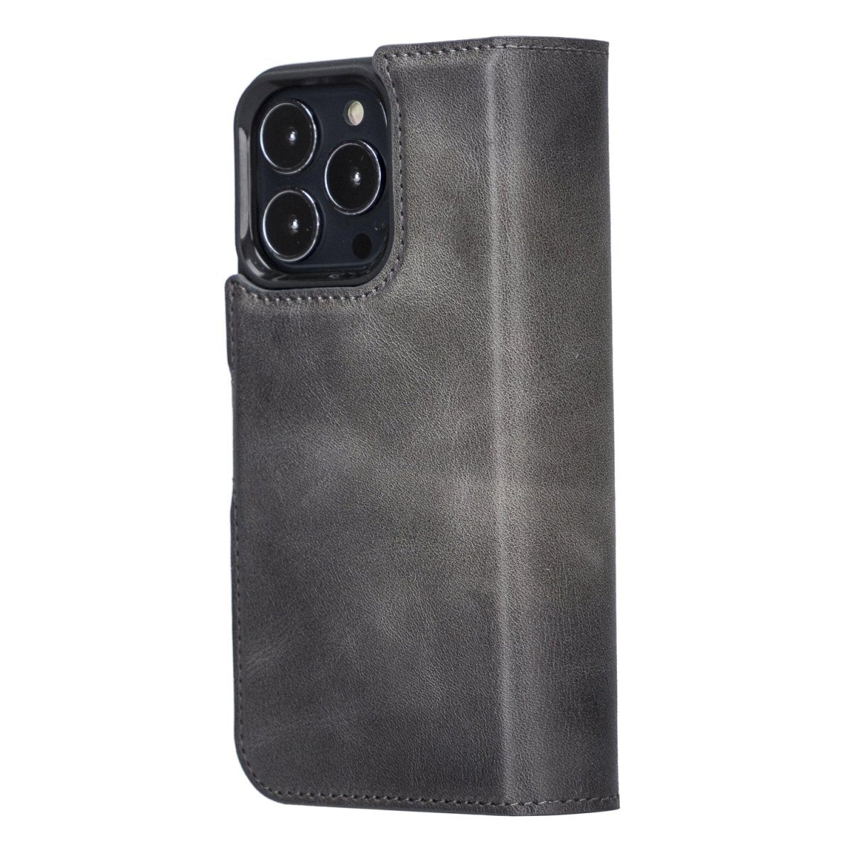 Bayelon iPhone 13 Pro Trifold Leather Wallet Case