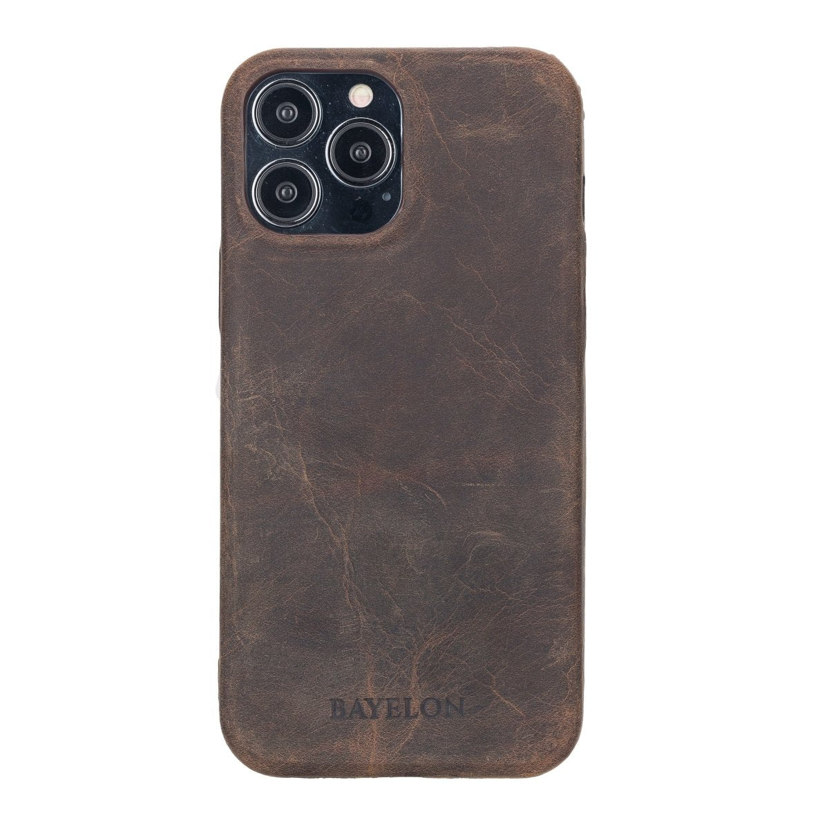 Bayelon iPhone 13 Slim Leather Case