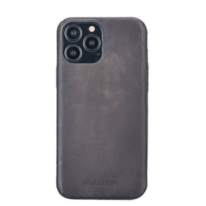 Bayelon iPhone 13 Slim Leather Case