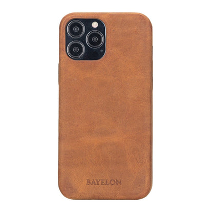 Bayelon iPhone 13 Slim Leather Case