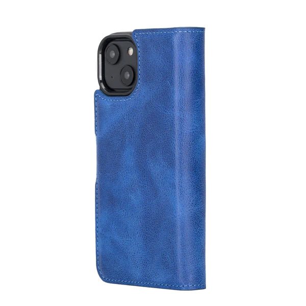 Bayelon iPhone 14 Detachable Leather Wallet Case with Kickstand