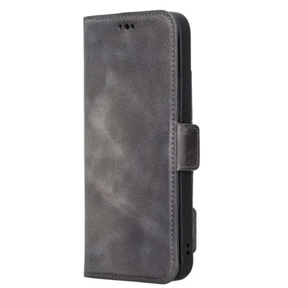 Bayelon iPhone 14 Plus Leather Wallet Case with Kickstand
