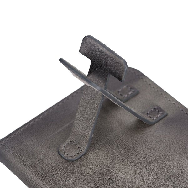 Bayelon iPhone 14 Pro Leather Flip Cover Wallet Case with Kickstand