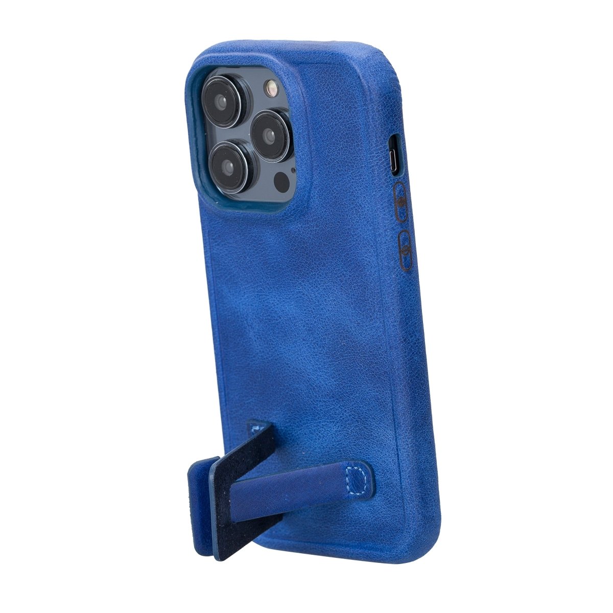 Bayelon iPhone 14 Pro Leather Full Cover Case