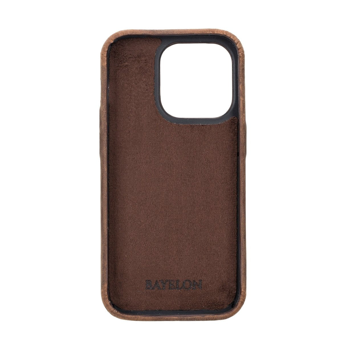 Bayelon iPhone 14 Pro Leather Full Cover Case