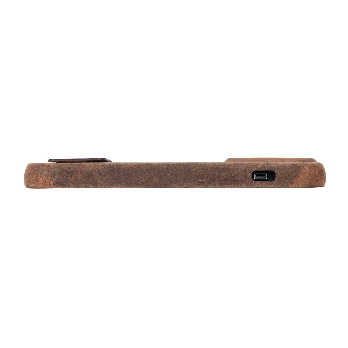 Bayelon iPhone 14 Pro Leather Full Cover Case