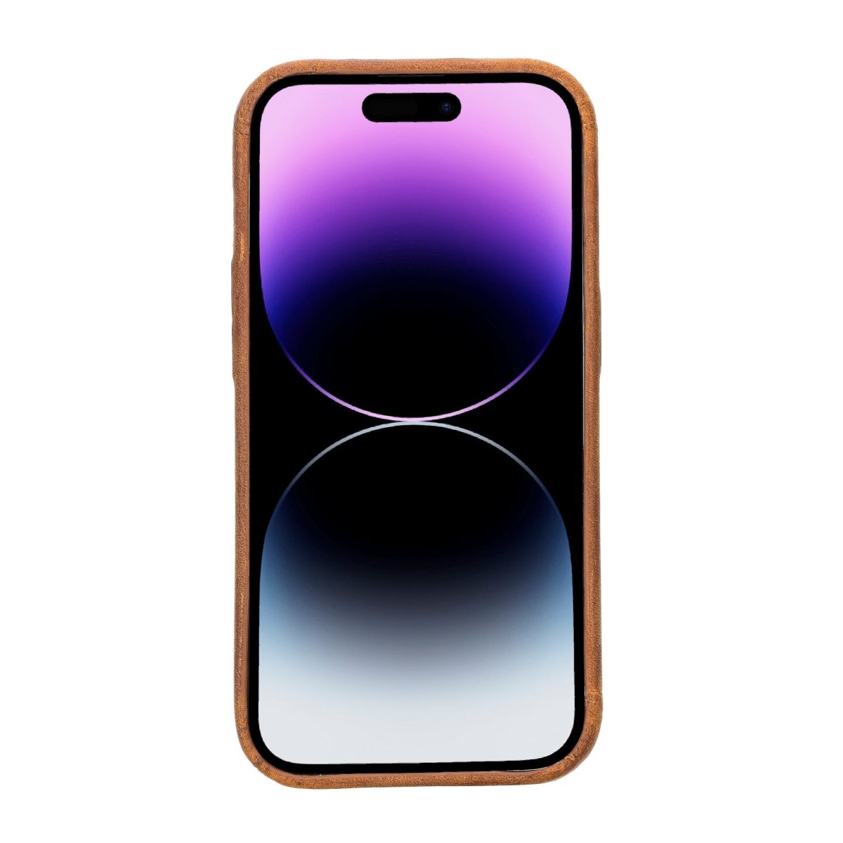 Bayelon iPhone 14 Pro Leather Full Cover Case