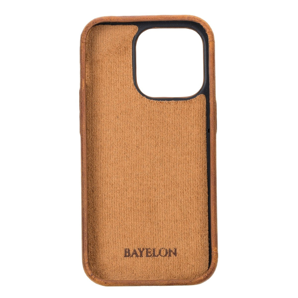 Bayelon iPhone 14 Pro Leather Full Cover Case