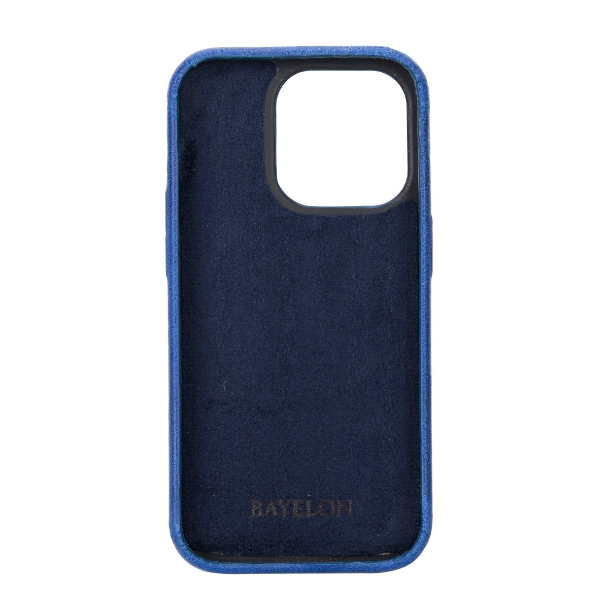 Bayelon iPhone 14 Pro Leather Full Cover Case