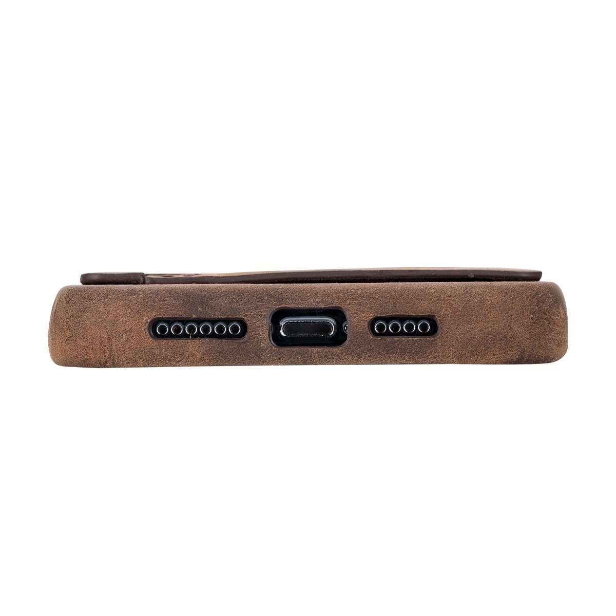 Bayelon iPhone 14 Pro Max Full Grain Leather Case