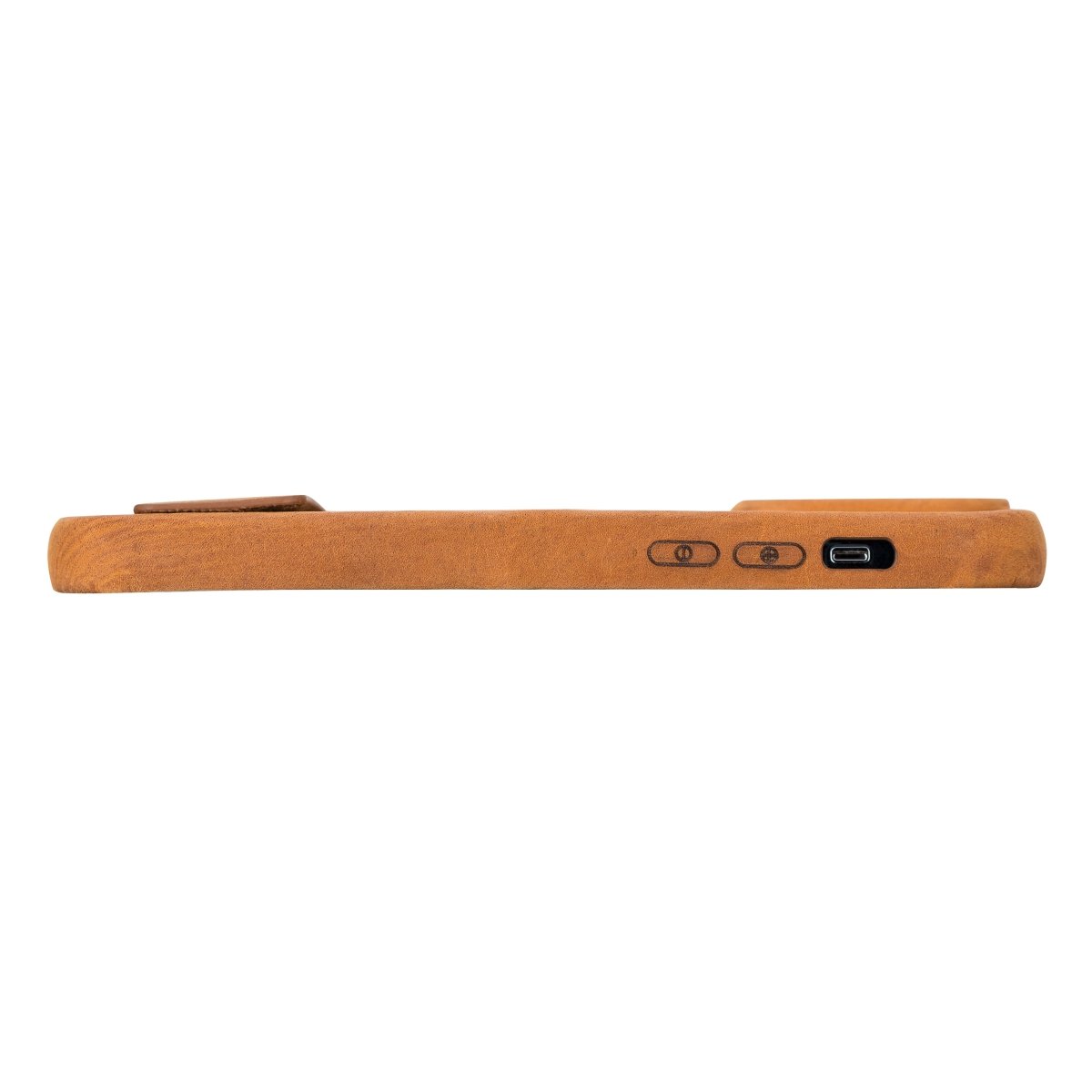Bayelon iPhone 14 Pro Max Full Grain Leather Case