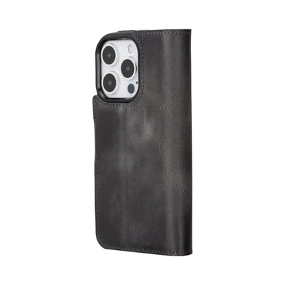 Bayelon iPhone 15 Pro Detachable Wallet Case