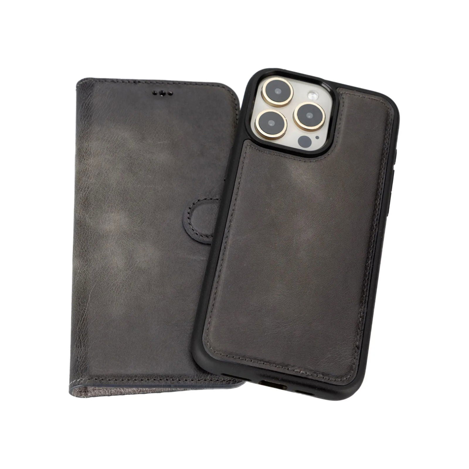 Bayelon iPhone 15 Pro Max Detachable Wallet Case