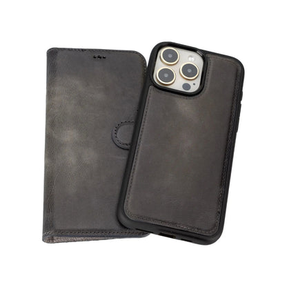 Bayelon iPhone 15 Pro Max Detachable Wallet Case