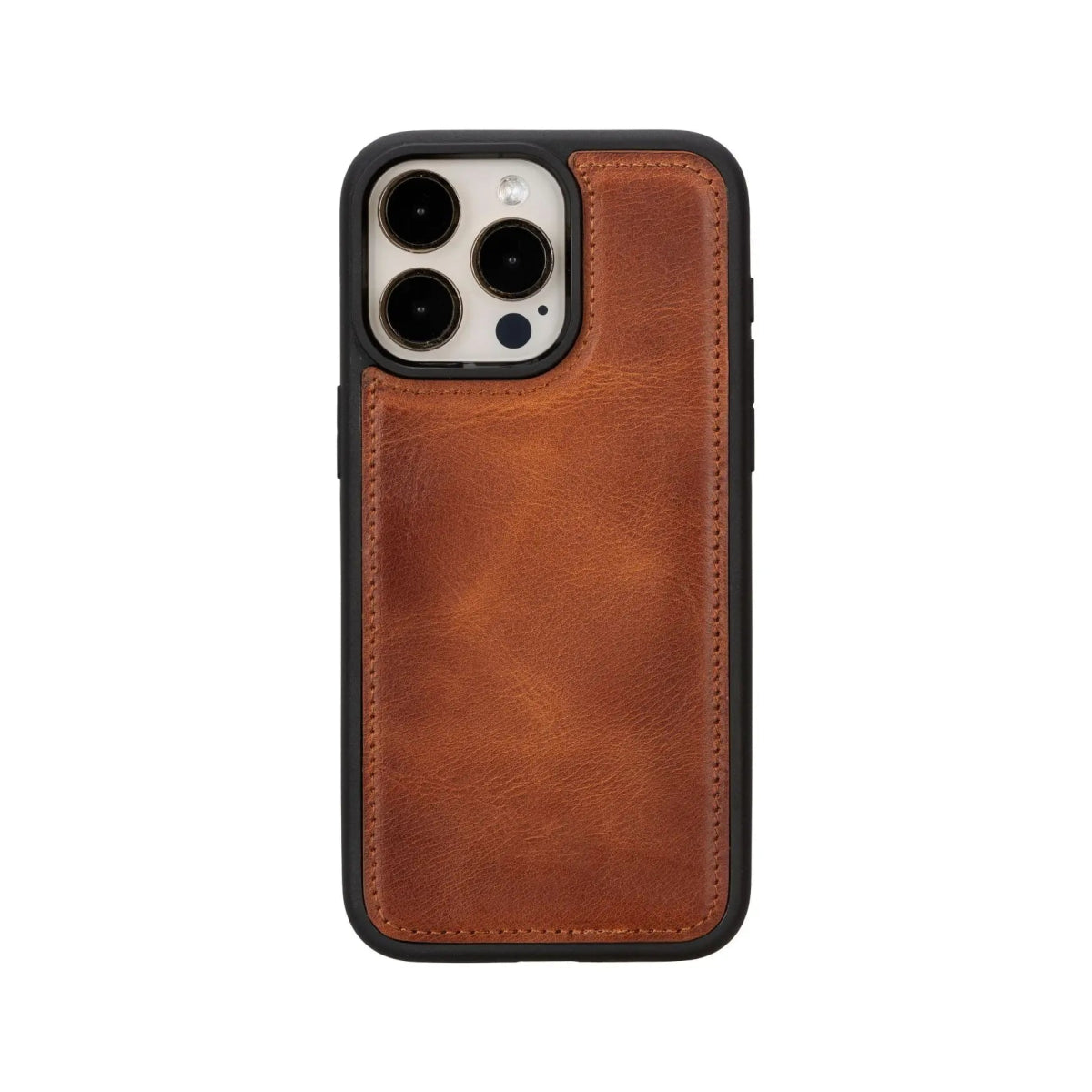 Bayelon iPhone 15 Pro Max Snap-On Case Vintage Brown