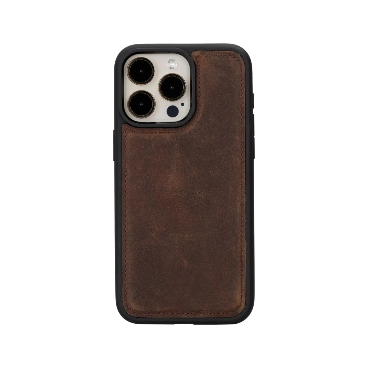 Bayelon iPhone 15 Pro Max Snap-On Case Dark Brown