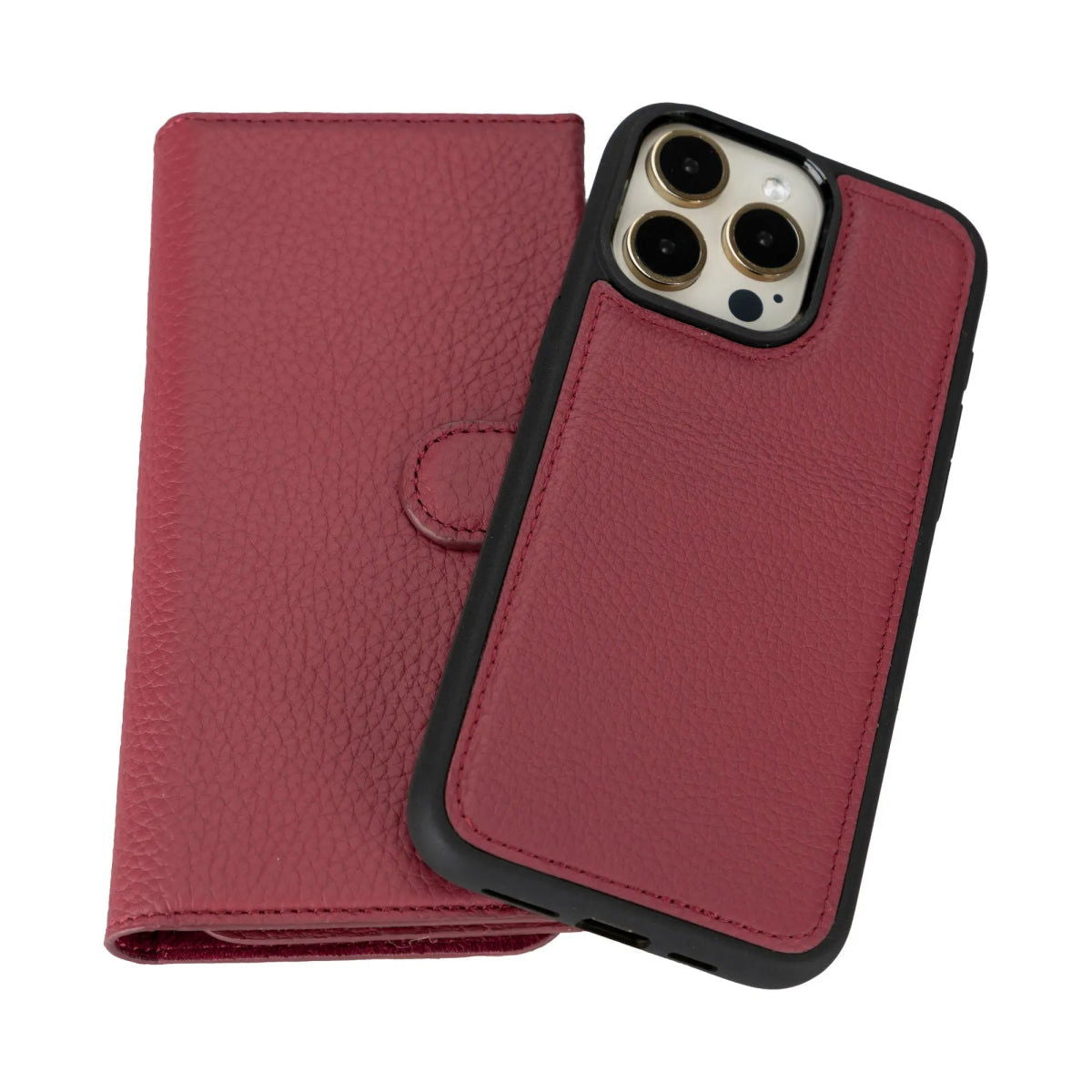 Bayelon iPhone 15 Pro Max Trifold Wallet Case