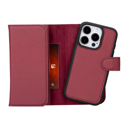 Bayelon iPhone 15 Pro Trifold Wallet Case