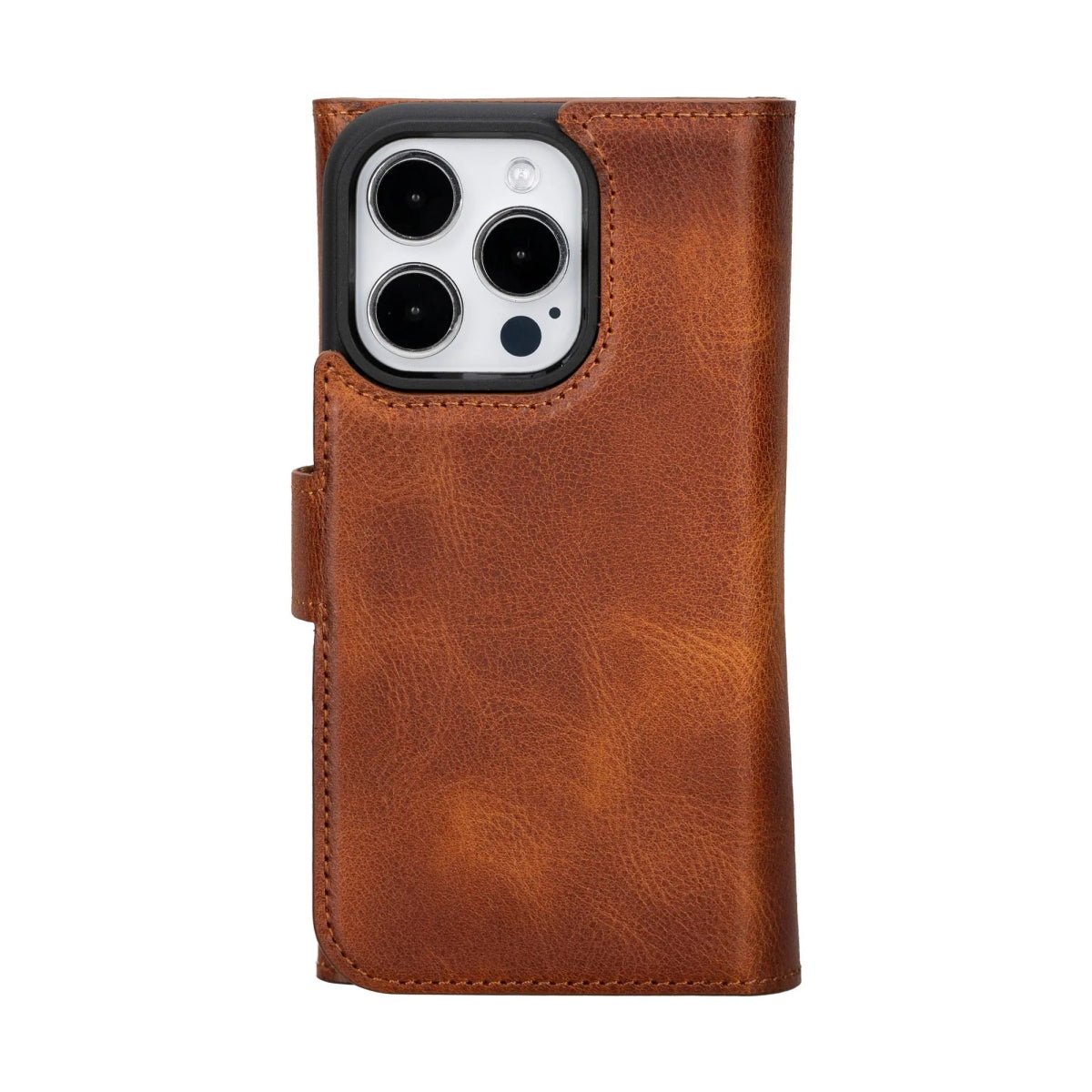 Bayelon iPhone 15 Pro Trifold Wallet Case