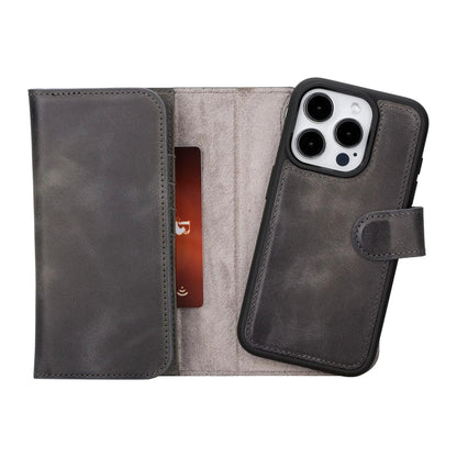 Bayelon iPhone 15 Pro Trifold Wallet Case