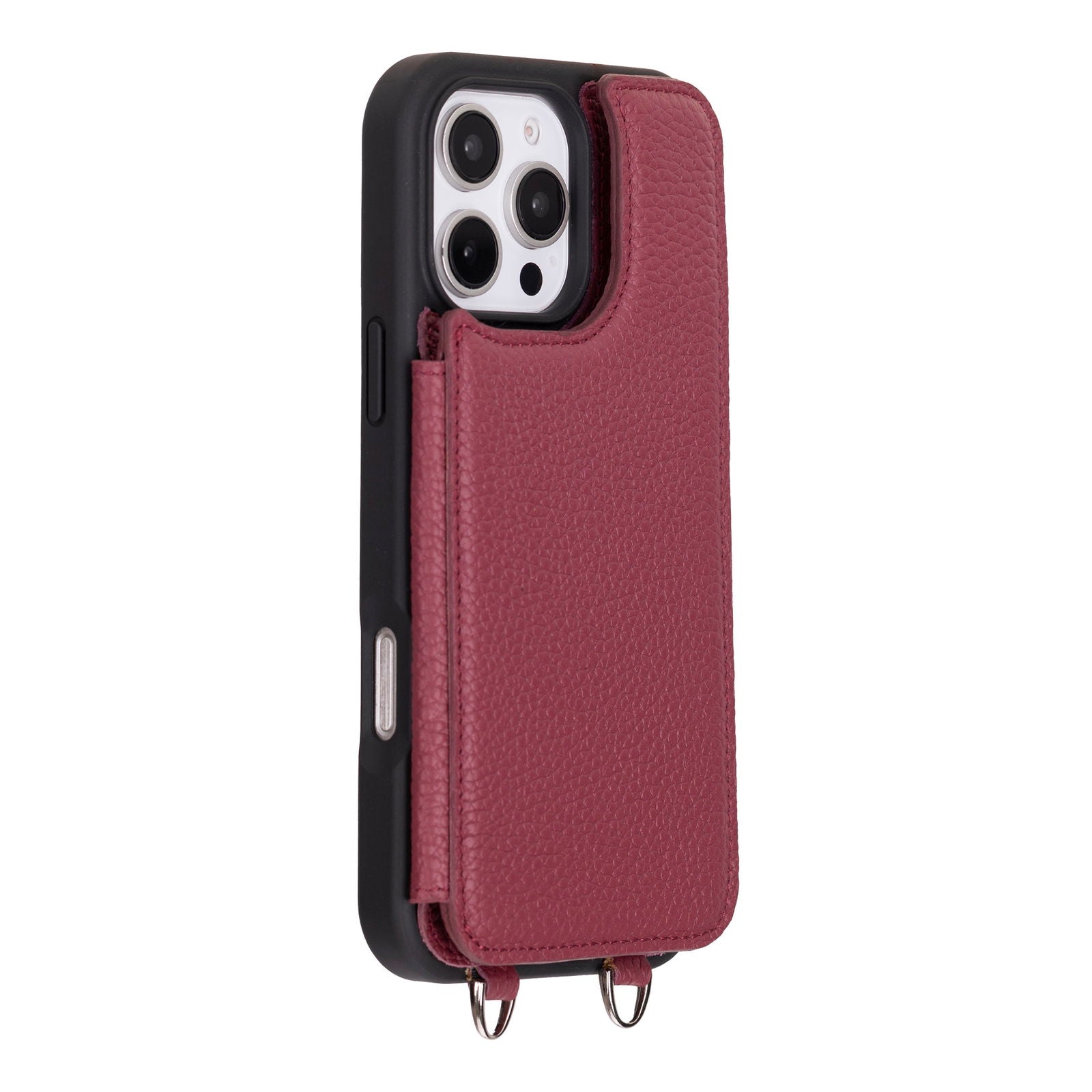 Bayelon iPhone 16 Pro Max Crossbody Leather Case