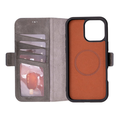 Bayelon iPhone 16 Pro Max Flip Cover Wallet Case