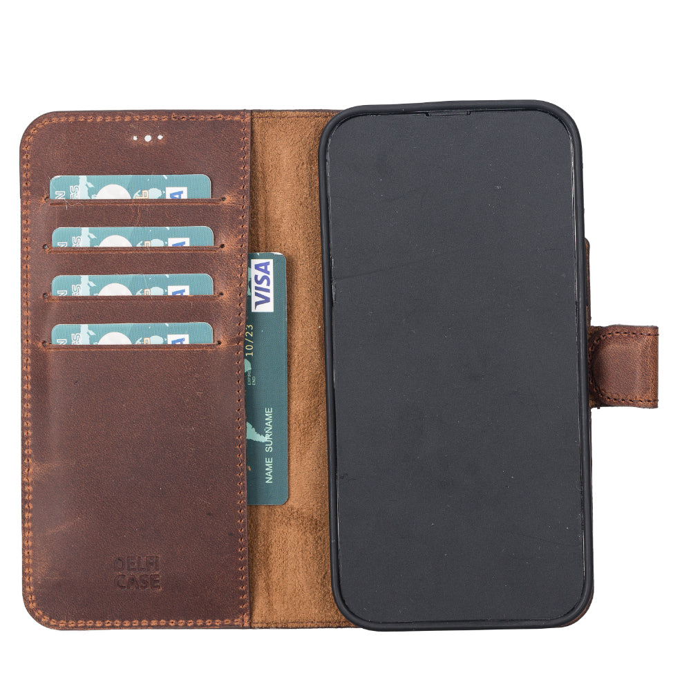 Bouletta Delfi, Magic Leather iPhone 13 Pro Max Detachable Wallet Case