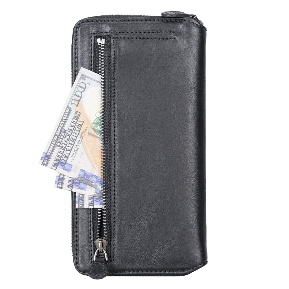 Bouletta Delfi, Trina iPhone 13 Pro Max Leather Detachable and Zipper Wallet Case