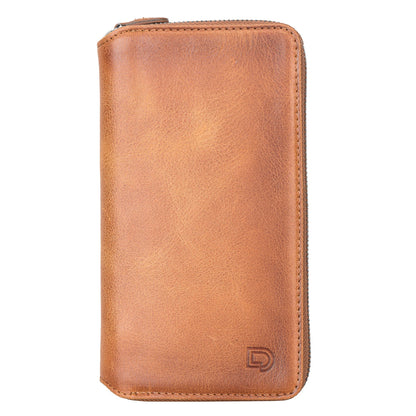 UnBranded Delfi, Trina iPhone 13 Pro Leather Detachable and Zipper Wallet Case