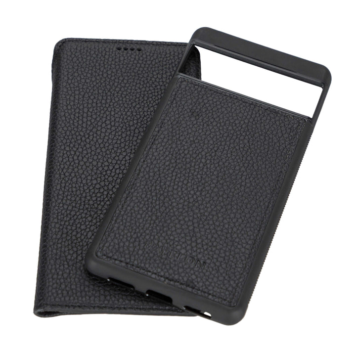 Bayelon Google Pixel 7 Pro Detachable Leather Wallet Case with Kickstand