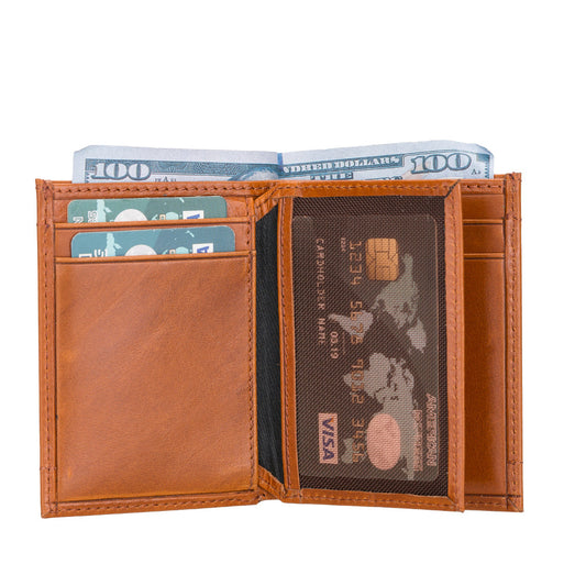 Bouletta Maka Leather Wallet Tan