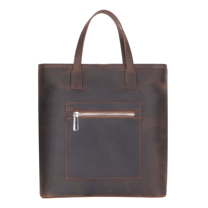 UnBranded Valetto Leather Tote Bag Sienna