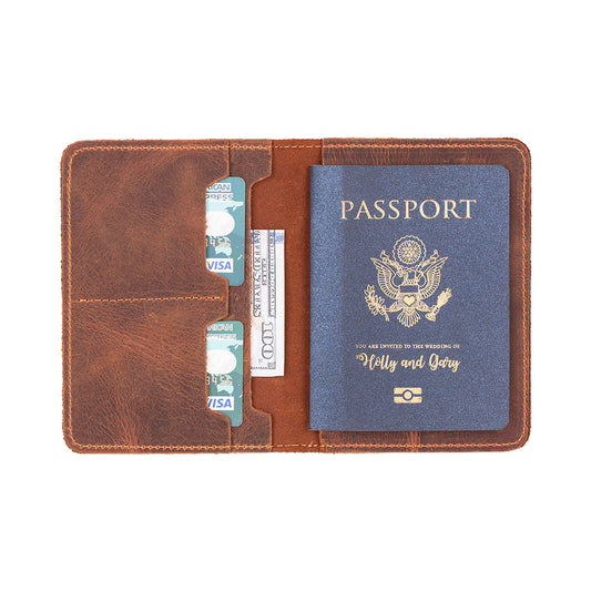 Avventura Leather Passport Wallet