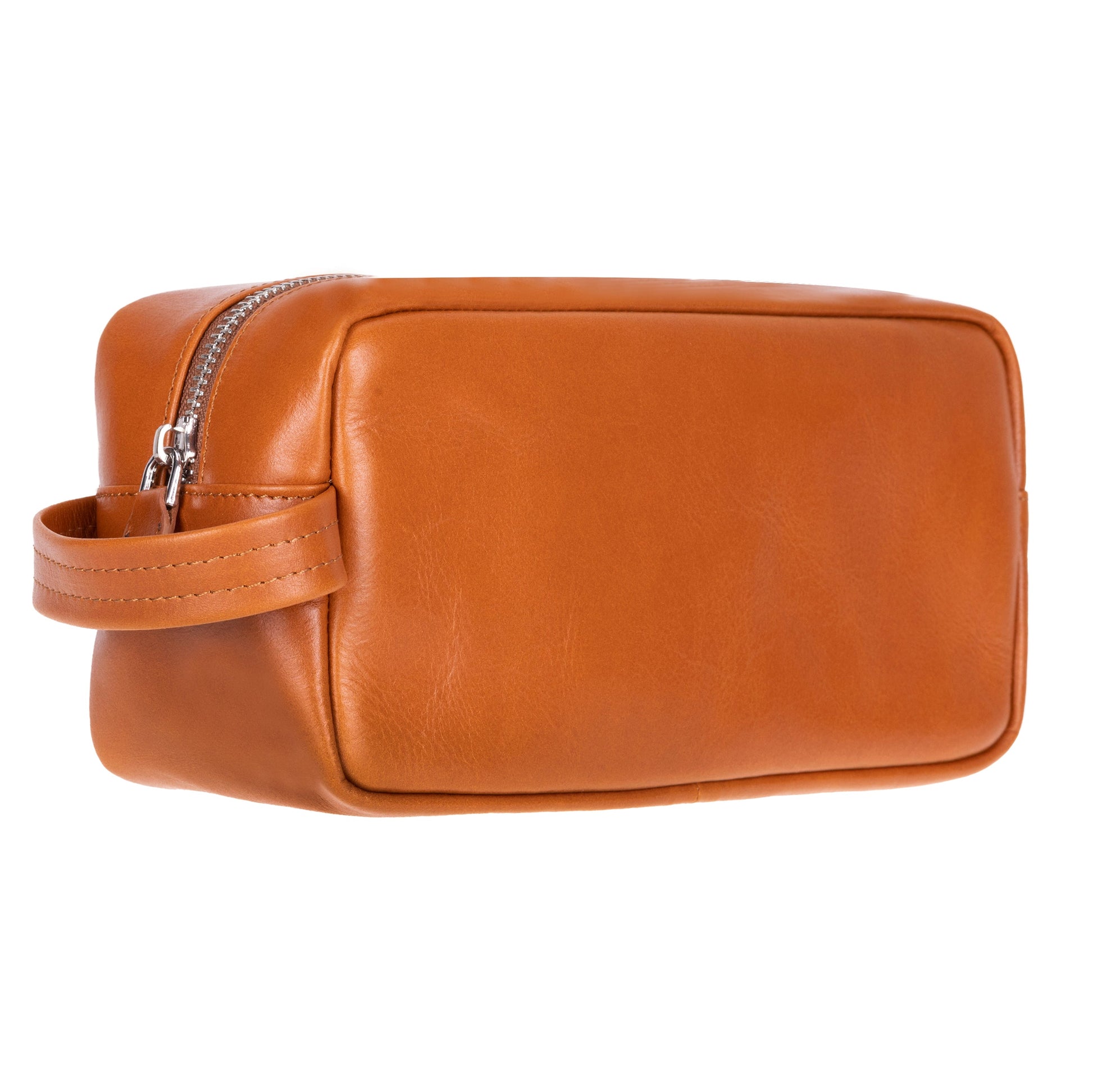 UnBranded Biel Leather Dopp Kit Sandy Tan