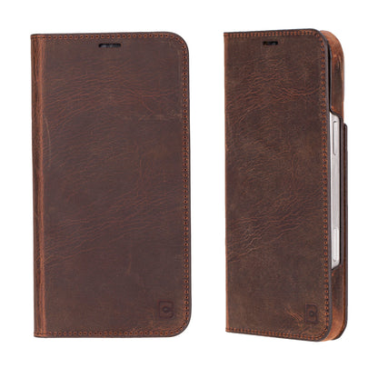 Bouletta Sonat Leather Folio Case for iPhone 16 Pro