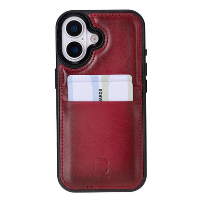 Bouletta Flex Cover Leather iPhone 17 Case with Card Holder