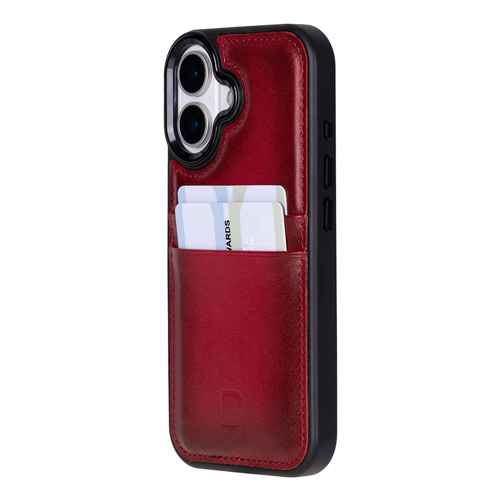 Bouletta Flex Cover Leather iPhone 17 Case with Card Holder