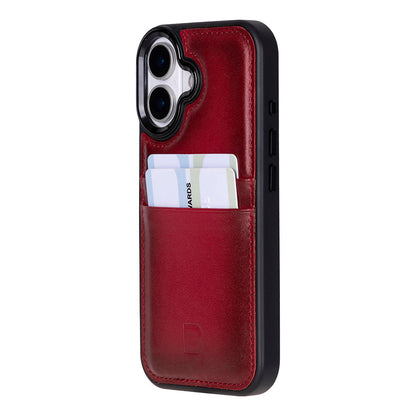 Bouletta Flex Cover Leather iPhone 17 Case with Card Holder