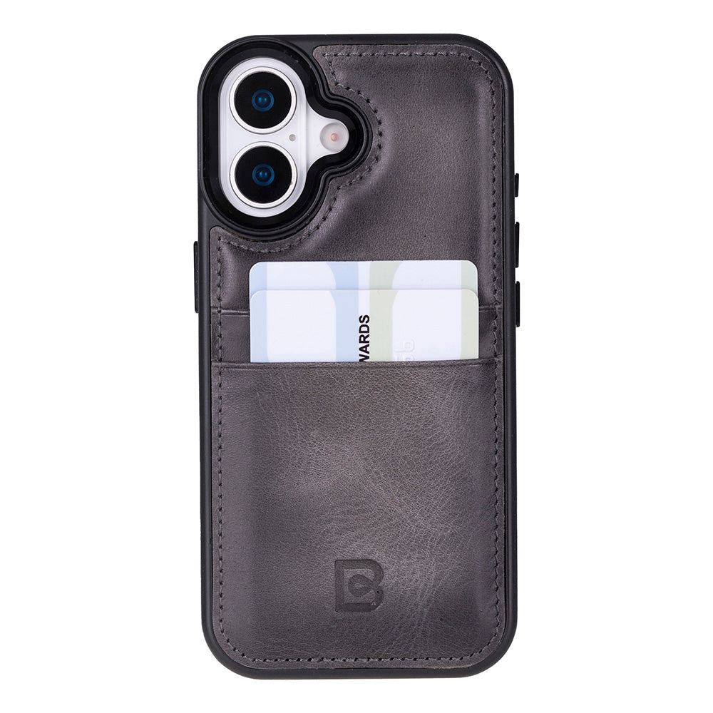 Bouletta Flex Cover Leather iPhone 17 Case with Card Holder