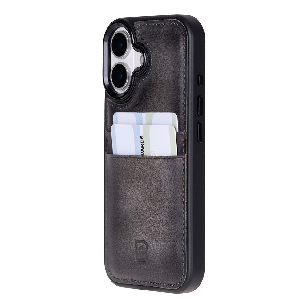 Bouletta Flex Cover Leather iPhone 17 Case with Card Holder