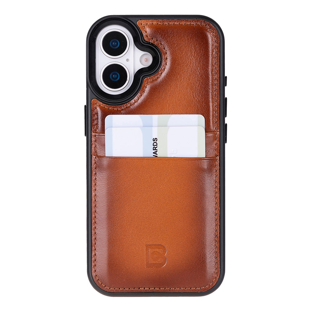 Bouletta Flex Cover Leather iPhone 17 Case with Card Holder